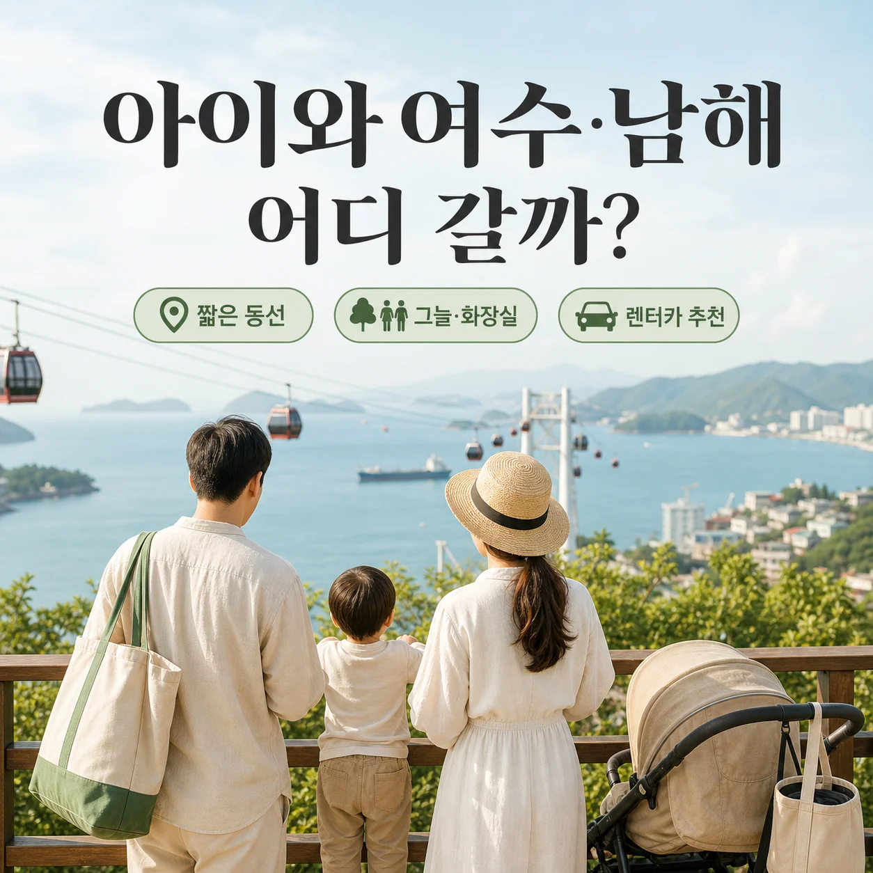 아이와 함께 떠나는 여수 가볼만한곳과 남해 가볼만한곳 여행 안내